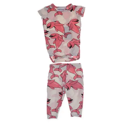 Set (Beige, Meerkleurig) van Mini Rodini Organisch katoen, Elastaan