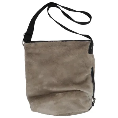 Skuldertaske (Beige, Sort) fra Geanns Akryl, Polyester, Polyurethan