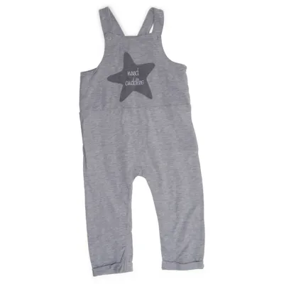Rompers (Gray) from Pocopiano Organic cotton, Elastane, Viscose