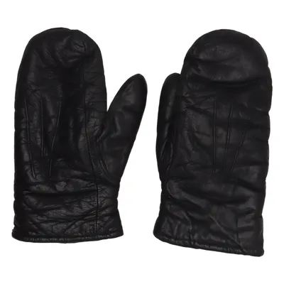 Lederfäustlinge (Schwarz)
