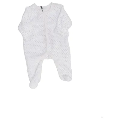 Sparkdräkt (Vit, Flerfärgad) från Mini Bout'chou Bomull, Polyester