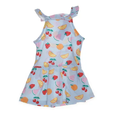 Jurk (Blauw, Meerkleurig) van Primark Cares Katoen