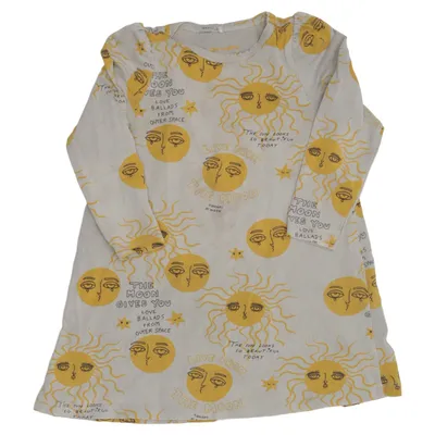 Dress (Gray, Yellow) from Mini Rodini Cotton, Elastane