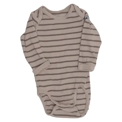 Body (Beige, Brun) fra Polarn O. Pyret Elastan, Økologisk bomuld