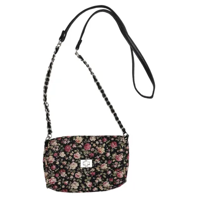Shoulder-bag (Black, Multicolored) from Complement Cotton, Polyester