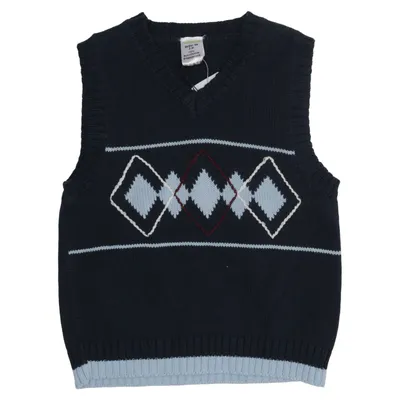 Pull sans manches (Bleu, Blanc, Rouge) de Friends Coton