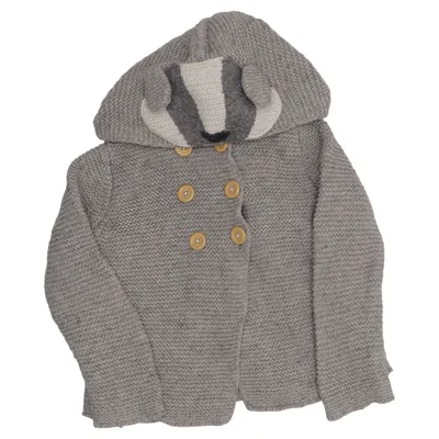 Cardigan (Gris) de Baby Boden Coton, Polyamide, Laine