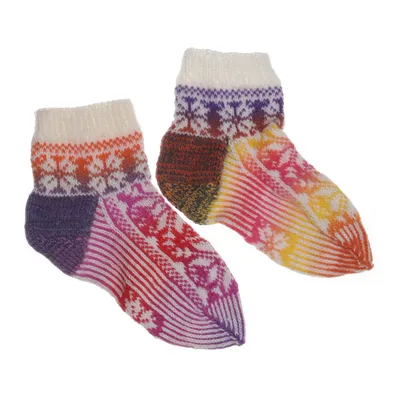 Raggsockor (Vit, Flerfärgad)