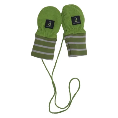 Mittens (Green, Gray) from Polarn O. Pyret Recycled polyester