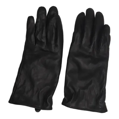 Leather gloves (Black) from Handskmakaren Leather, Polyester