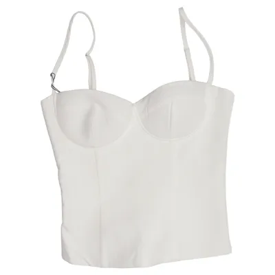 Bustier (White) from Leau Elastane, Polyester