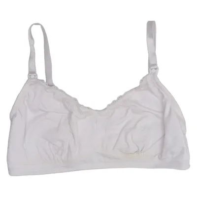 Soutien-gorge d'allaitement (Blanc) de Motherline by KappAhl Élasthane, Coton biologique