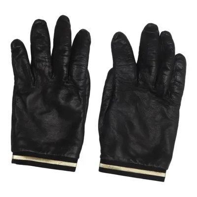 Läderhandskar (Svart, Guldfärgad) från Hestra