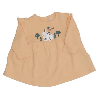 Robe (Orange) de Peuhu Coton