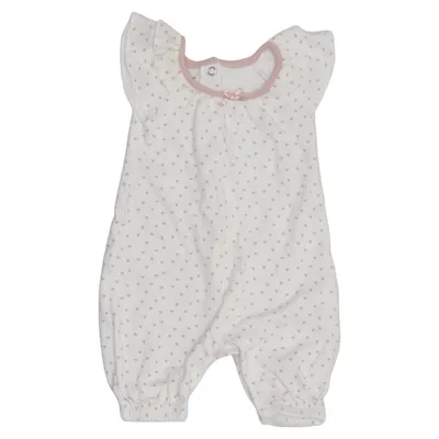 Rompers (White, Pink) from Lifewear Bamboo, Cotton