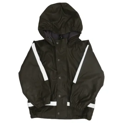 Rain jacket (Green) from Rusk Polyester