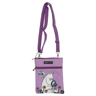 Axelremsväska (Lila) från Moomin by Nordic Buddies Bomull, Polyester