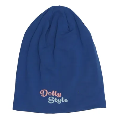 Beanie (Blauw) van Dolly Style Katoen, Elastaan