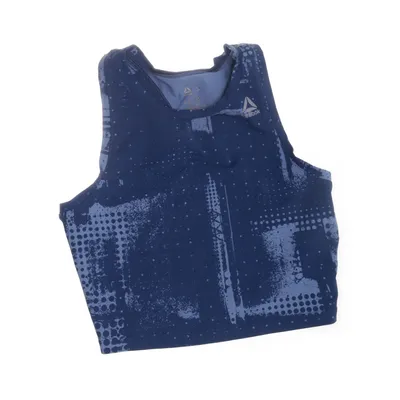 Sport-BH (Blå, Flerfärgad) från Reebok Elastan, Polyamid