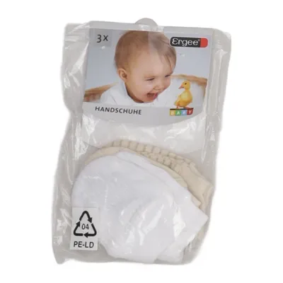 Mittens (White, Beige) from Ergee Cotton