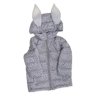 Dunjacka (Grå, Vit) från Livly Bomull, Dun, Fjädrar, Polyester