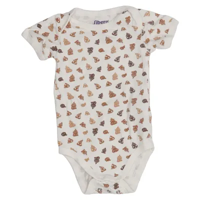 Body (White, Brown) from Libero Cotton