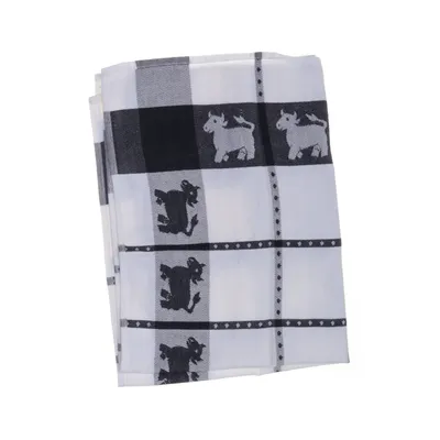 Kökshandduk (Vit, Svart, Grå) från Åhléns Bomull