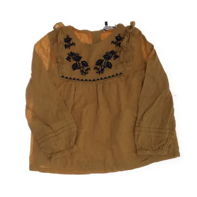 Blouse (Geel) van Eden et Victor Katoen
