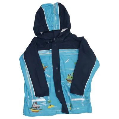 Veste imperméable (Bleu, Multicolore) de Playshoes Polyester, Polyuréthane