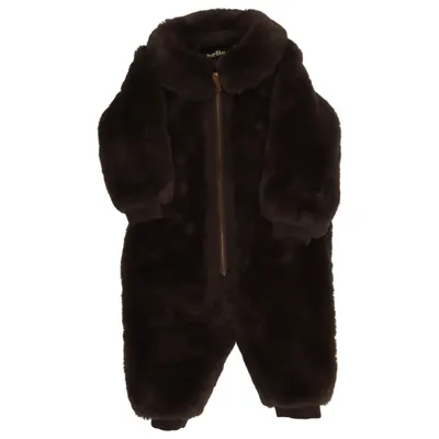 Buksedragt (Brun) fra Mini Rodini Økologisk bomuld, Genanvendt polyester