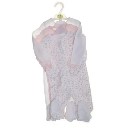 Sparkdräkt (Vit, Flerfärgad) från Fred & Flo Ekologisk bomull