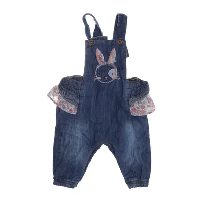 Tuinbroek (Blauw, Meerkleurig) van Mothercare Katoen, Polyester