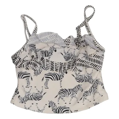 Haut de bikini (Blanc, Noir) de Pusblu Élasthane, Polyamide, Polyester