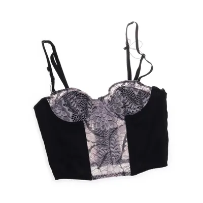 Korsett (Svart, Rosa) från Urban Outfitters Elastan, Polyamid, Polyester