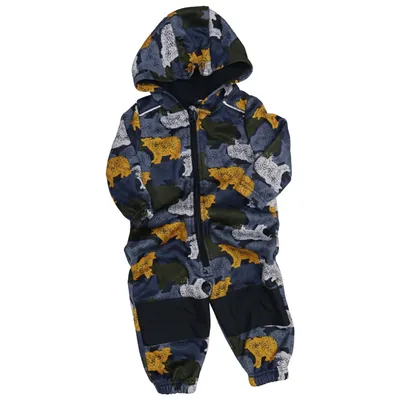 Outdoor overalls (Blå, Flerfarvet) fra Lupilu Polyester