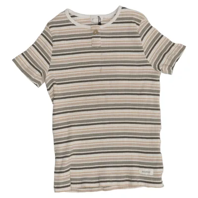T-shirt (Beige, Gray, White) from Newbie by KappAhl Cotton, Elastane