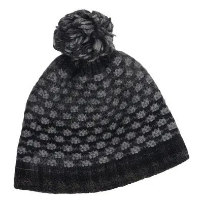 Bonnet à pompon (Gris, Bleu) de Eisbär Polyester