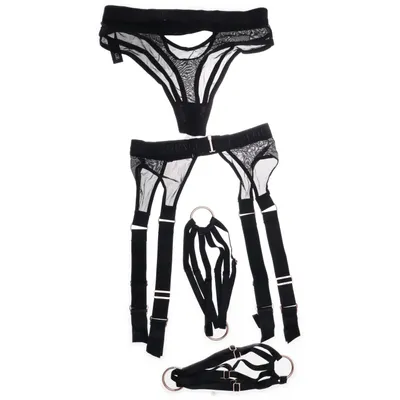 Underwear set (Black) from Lounge Polyamide, Polyester