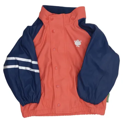 Regenjack (Roze, Blauw) van Vossatassar Polyester, Polyurethaan