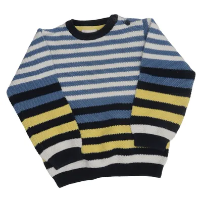 Sweater (Blue, White, Yellow, Black) from Fagottino Cotton