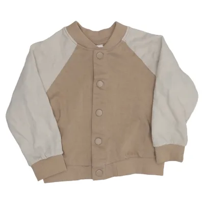 Bomber jacket (Beige, Brown) from Rikiki Cotton