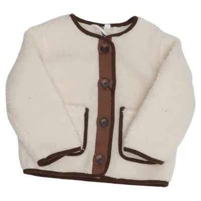 Fleecejacka (Beige, Brun) från Rikiki Polyester