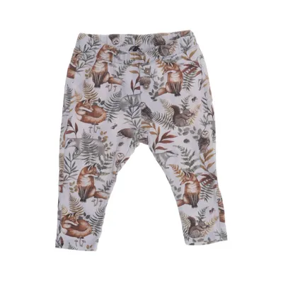 Broek (Wit, Meerkleurig) van Newbie by KappAhl Katoen, Elastaan