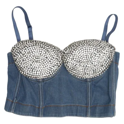 Bustier (Blue, Silver) from Tahari