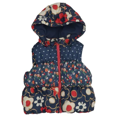 Outer vest (Blue, Multicolored) from Next Polyester