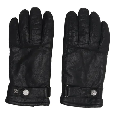 Leren handschoenen (Zwart) van Handskmakar'n Leer, Polyester