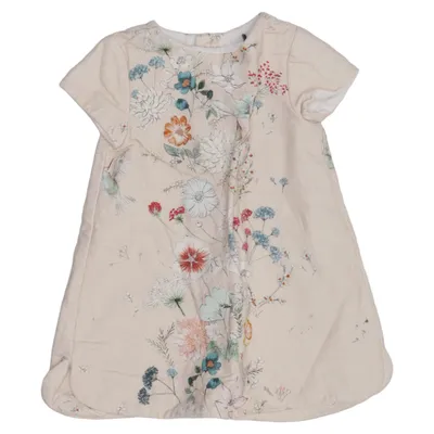 Kjole (Beige, Flerfarvet) fra Zara BabyGirl Bomuld