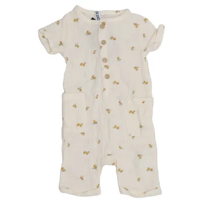 Rompers (White, Yellow) from Rikiki