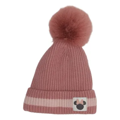 Bonnet à pompon (Rose) de Minnie Polyamide, Polyester, Viscose