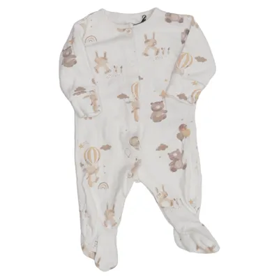 Sparkedragt (Beige, Flerfarvet) fra Next Baby Bomuld